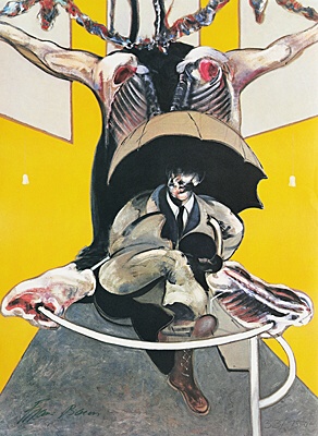 Francis Bacon, nach "Second version of Painting 1946, 1971",Tacou 1