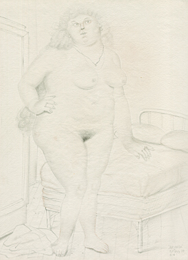 Fernando Botero, "Amanda"