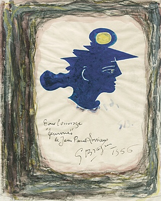 Georges Braque, "Tête grecque"