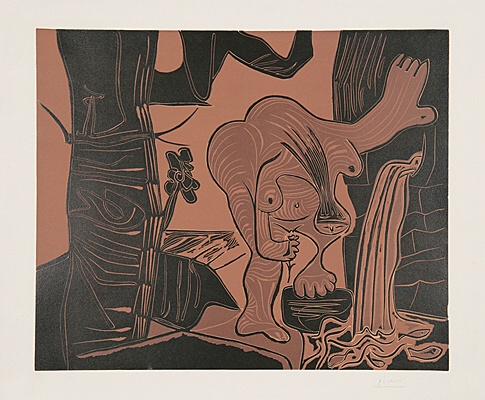 Pablo Picasso, "Femme à la Source",Bloch 1093, Baer 1326 III B.b