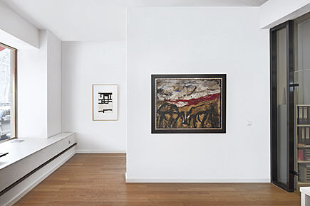 Galerie Boisserée, Ausstellungsräume im Erdgeschoss