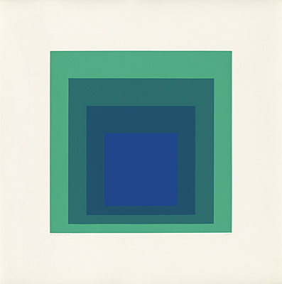 Josef Albers, "Homage to the Square", Danilowitz 203.1 - 203.10