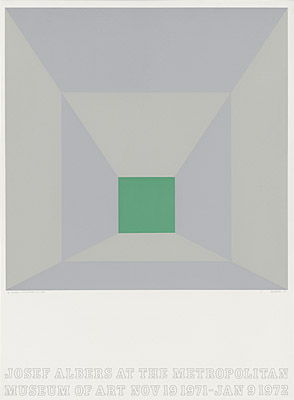 Josef Albers, "Josef Albers at the Metropolitan Museum of Art: P-Green", Danilowitz 212.4