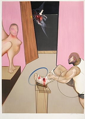 Francis Bacon, nach "Œdipe & the Sphinx after Ingres, 1983",Tacou 17