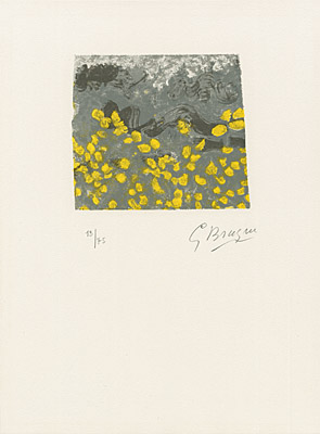 Georges Braque, "La moisson" (Die Ernte), Vallier, Mourlot 187 S. 280 u.l., 139