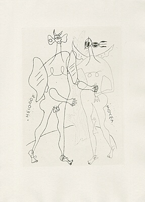 Georges Braque, "Theogonie" (Hesiod), Vallier 023 S. 56-63