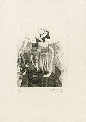 Georges Braque, "Femme assise", Vallier, Maeght 024, 09