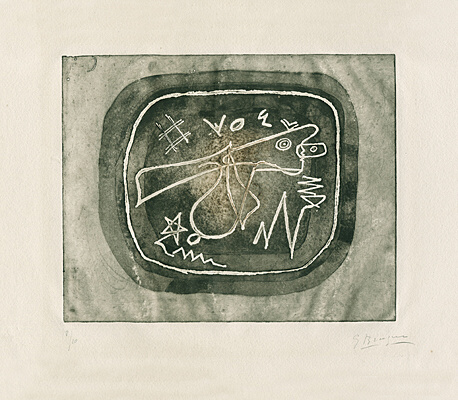 Georges Braque, "Théogonie I",Vallier 45