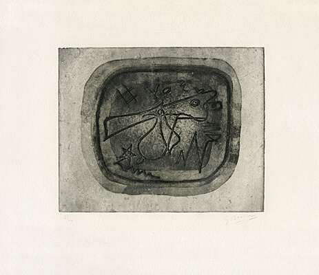 Georges Braque, "Théogonie II", Vallier 046
