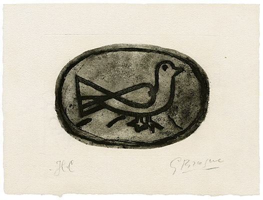 Georges Braque, "Oiseau I", Vallier 051