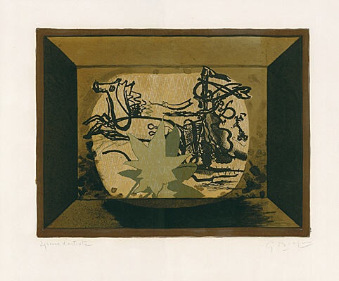 Georges Braque, "Le char III",Vallier, Mourlot 98, 46