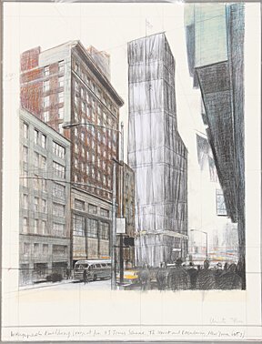 Christo & Jeanne-Claude, "Wrapped Building",vgl. Schellmann 128