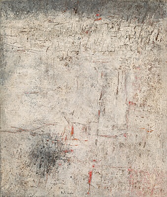 Karl Fred Dahmen, "Weiße Landschaft",Weber 002.58 - B 0292
