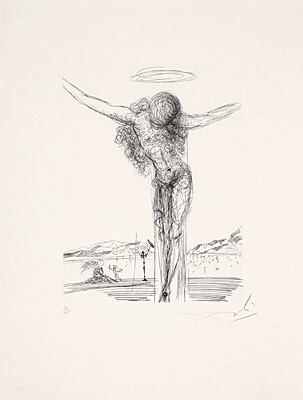 Salvador Dalí, "Christ", Löpsinger/Michler, Sahli 98, 2