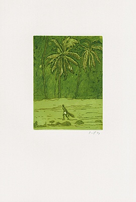 Peter Doig, "Pelican", Griffelkunst Bd. III 313 A 1