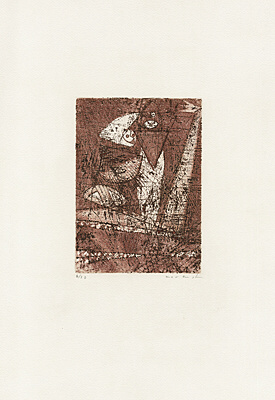 Max Ernst, aus "Mort aux vaches et au champ d�honneur" (Benjamin Péret), Spies/Leppien, Brusberg/Völker 34 B (von F), 70
