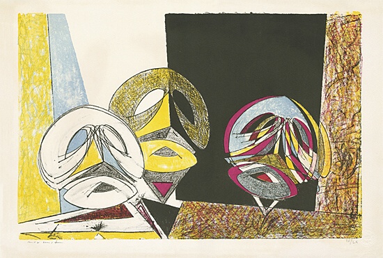 Max Ernst, "Masques",Spies/Leppien, Brusberg/Völker 049 G (von I), 59