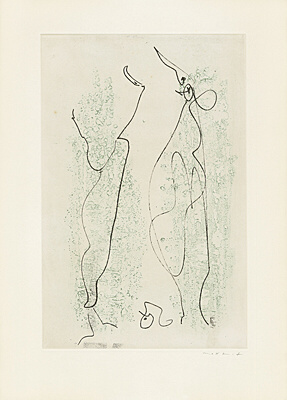 Max Ernst, "Les chiens ont soif" (Jaques Prévert), Spies/Leppien, Brusberg/Völker 098 C (von D), 102