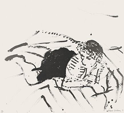 David Hockney, "Big Celia Print # 1",noch nicht SAC
