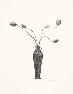 David Hockney, "Tulips",Scottish Arts Council 158