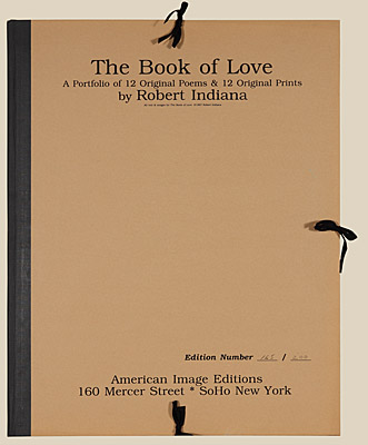 Robert Indiana, "The Book of Love"