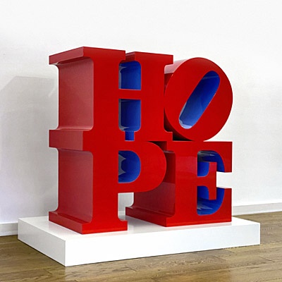 Robert Indiana, "HOPE"