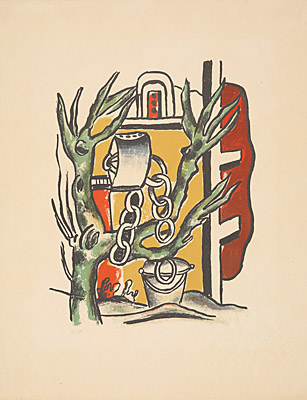 Fernand Léger, "Les puits", Saphire 110