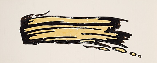 Roy Lichtenstein, "Brushstroke"