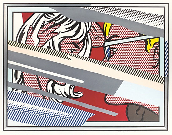 Roy Lichtenstein, "Reflections on Conversation",Corlett 240