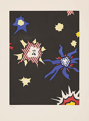 Roy Lichtenstein, "Illustration for "Hüm Bum!",Corlett 274