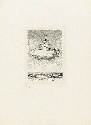 René Magritte, ohne Titel, Kaplan/Baum 9 C (von C)