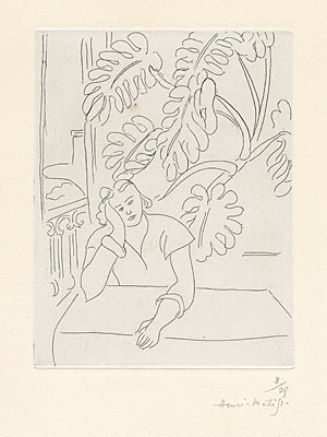 Henri Matisse, "Intérieur au feuillage",Duthuit 244, pl. 209