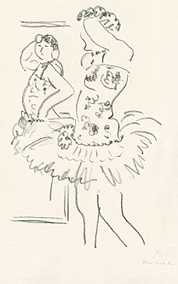 Henri Matisse, "Danseuse au miroir",Duthuit 492, pl. 104