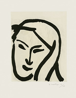 Henri Matisse, "Bédouine au voile dénoué", Duthuit 779, pl. 332