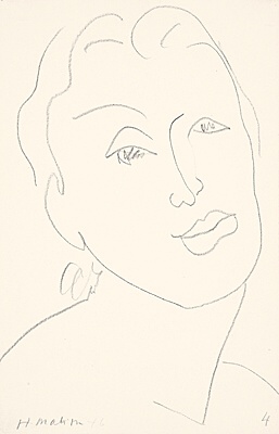 Henri Matisse, "Tête de femme"