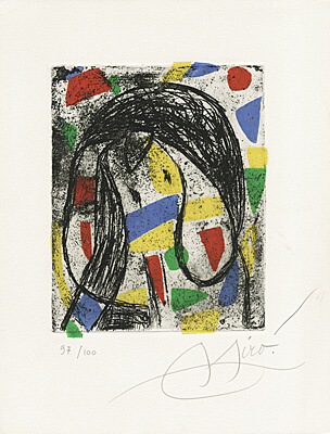 Joan Miró, "La révolte des caractères" (Guy Lévis Mano), Cramer, vgl. Dupin 254, 1171