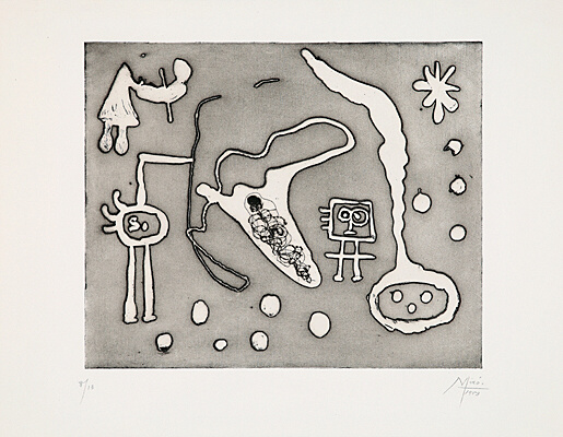 Joan Miró, aus "Serie II", Dupin 0083