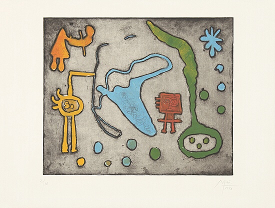 Joan Miró, aus "Serie II", Dupin 85