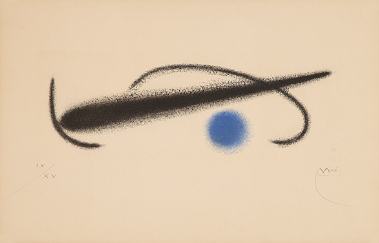 Joan Miró, ohne Titel, Dupin, Cramer 0254, 54
