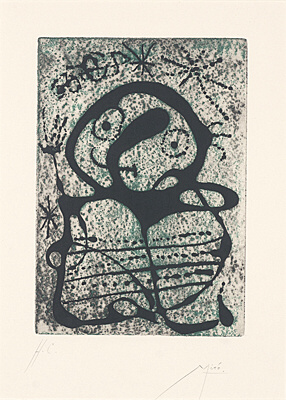 Joan Miró, aus "Constellations", Dupin, Cramer 270, 58