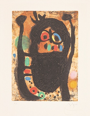 Joan Miró, "La femme aux bijoux", Dupin 452