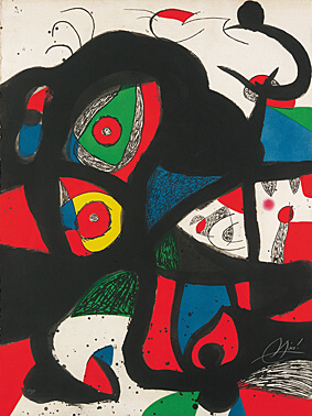 Joan Miró, "Gargantua", Dupin 972