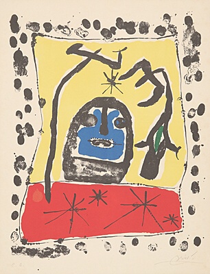 Joan Miró, ohne Titel, Mourlot 179