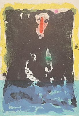 Joan Miró, "Le revenant", Mourlot 640