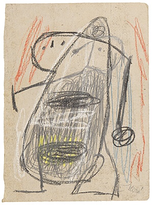 Joan Miró, "Femme",Expertise von ADOM liegt vor