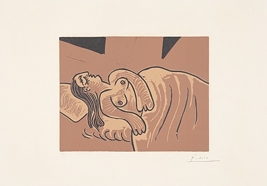 Pablo Picasso, "Femme endormie" / "Dormeuse",Bloch 1083, Baer 1319 IV B.a.
