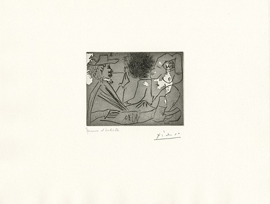 Pablo Picasso, ohne Titel, Bloch 1753
