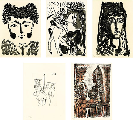 Pablo Picasso, "Le Carmen des Carmen", Cramer 126, Bloch 1000-1003, 1005
