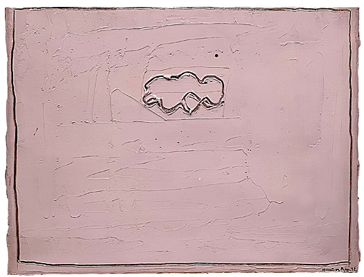 Joan Hernández Pijuan, "Núvol sobre rosa"