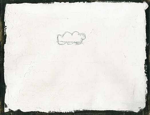 Joan Hernández Pijuan, "Núvol sobre blanc"